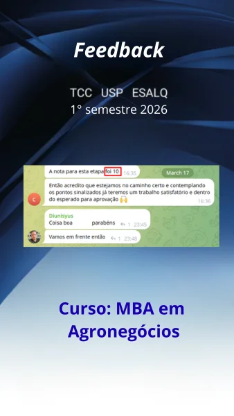 Curso MBA em agro